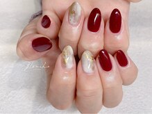 ブランシュ(BLANCHE)/赤×ニュアンス