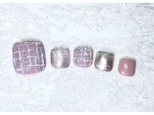 ローズクォーツ(Rose Quartz)/フット定額Bアートコー¥8,500