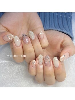 エムネイル ブランチ(Mネイル branch)/satomi担当:キルティングネイル