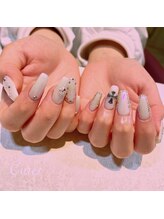 キュアーズ ネイル(CURES NAIL)/パープルミラーネイル