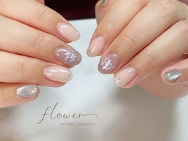紫陽花ネイル☆