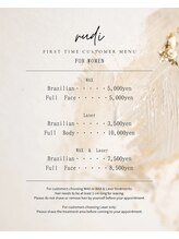 ルディ 阿波座店(rudi)/Hair Removal for Women