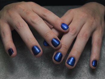 オムネイル 渋谷(HOMME NAIL)/マグネットネイル ¥6.600