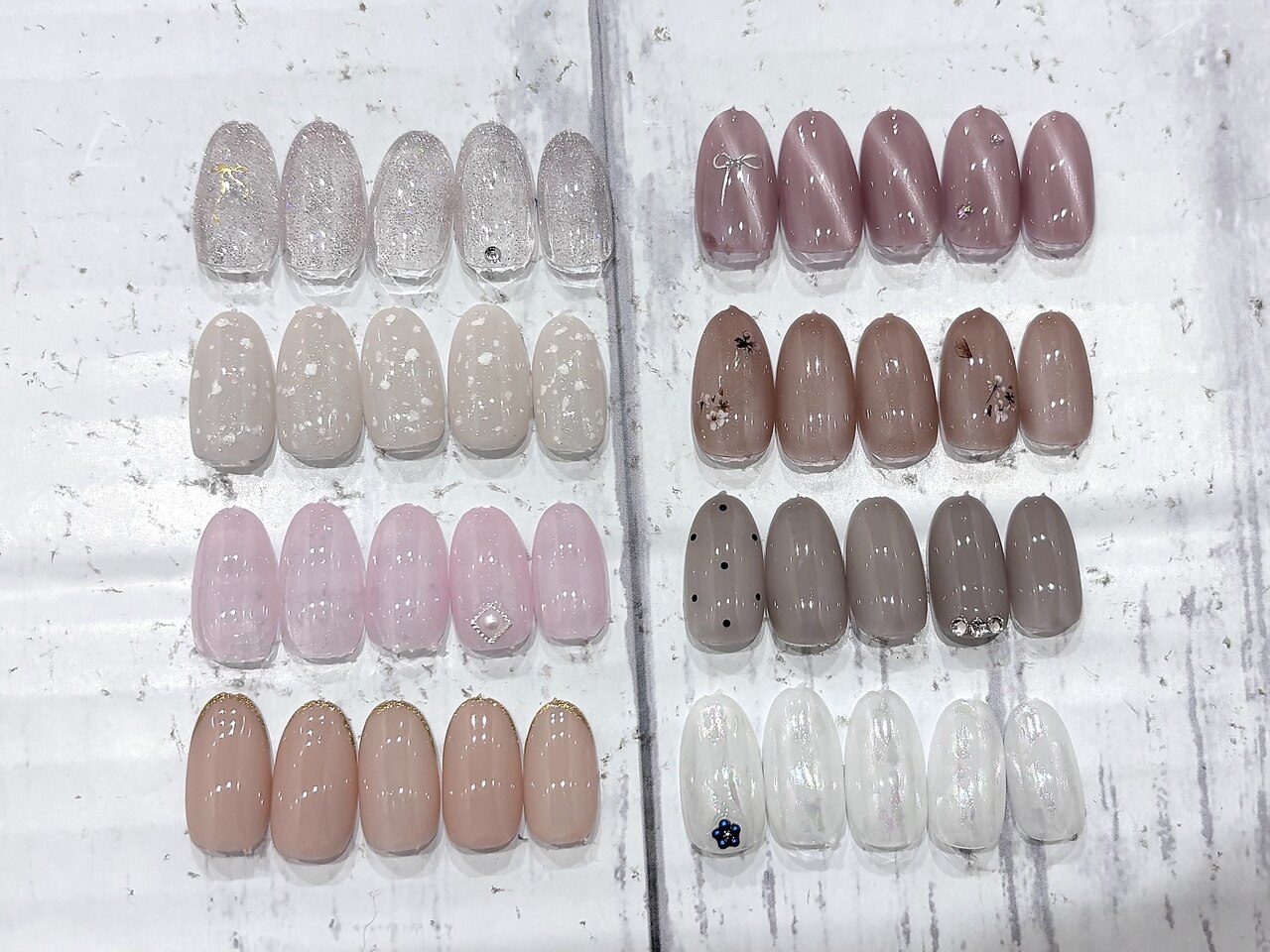 【お手軽】シンプル系オフィスネイル　￥4000