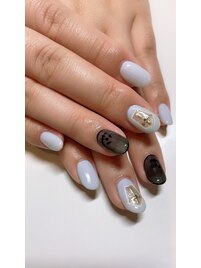 ハロウィンネイル
