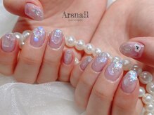 アルスネイル(Ars nail)/うるうるオーロラネイル