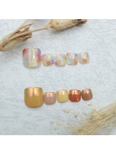 チェスナッツ 銀座(CHESTNUTS Nail&Eyelash)/foot package ¥13000