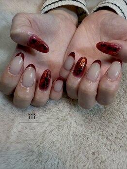 イー(iii)/ハートホロ埋め込み