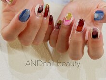 アンドネイル ビューティー(AND nail,beauty)/春ネイル/ニュアンス/藤沢