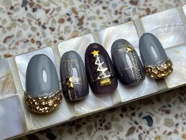 【12月定額】クリスマフネイル