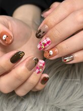 アロ(alo.)/くまさん★バレンタインネイル