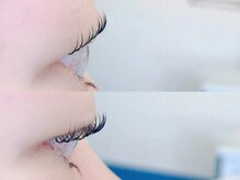 オアラテ 仙台店(or LATTe)/まつげパーマ｜一重さんの横から