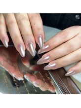 ブブ 渋谷(bubu)/パールオーロラネイル