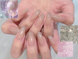 ラメグラデーション・キラキラ