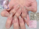 ラメグラデーション・キラキラ