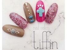 ネイルサロン ティフィン(tiffin)/ターコイズネイル