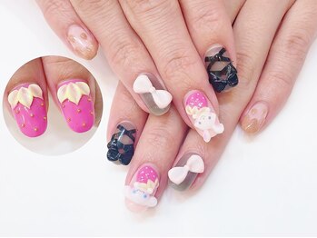 ネイルコレクション ピンク(Nail Collection Pink)/キャラクター♪シナモン：メル