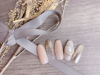 ネイルサロン&スクール ジーナ(GINA)/3月定額きれいめエレガント