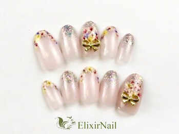 エリクサーネイル 五反田(Elixir Nail)/定額c やり放題／クーポン使用