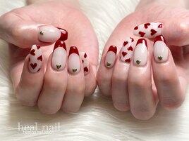 Valentine nail～