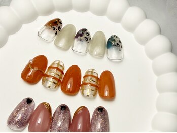 イムア(IMUA'er)の写真/【オープン記念】【シンプルお任せコース（両手4アート）￥5,500】人気の韓国×大人シンプルデザイン♪