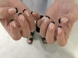フレンチネイル　パラジェル