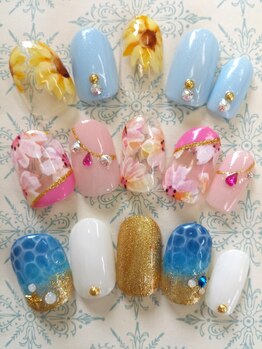 アフロディーテ(Aphrodite)/春夏ネイル☆