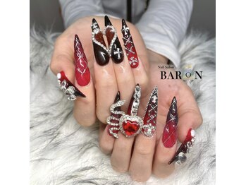 クロム系地雷ネイル