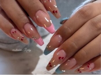 ラビィ 守谷店(Raby)の写真/スカルプコース¥10000から有り☆可愛さ×美しさの洗練されたデザインで指先美人に♪メニュー多数ご用意♪