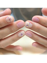 アッシュネイル(Ash nail)/ホワイトマグ×ドライフラワー