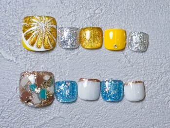 ネイルサロン 爪吉/4月【定額】ネイルデザイン☆