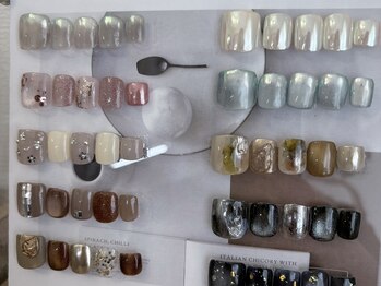 エクラネイルデザイン(eclat nail design)/【foot nail】 定額desigh B