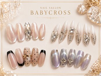 ベビークロス(BABY CROSS)の写真/＜シンプルだけどこだわりたい女性におすすめ♪＞洗練されたシンプルネイルで指先から魅力を引き出します。