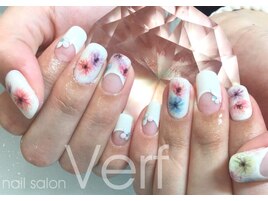 お花ネイル(^_-)-☆
