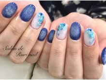 サロンドルリネイル(salon de Ruri nail)/ニュアンスシェルデザイン♪
