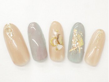 ネイルサロンセレーネ(Selene)/シェル7ネイル