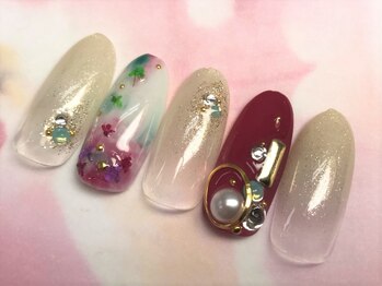 ネイルサロン マハロ(Nail salon MaHaLo)/新規付替オフ込☆ハンド¥7950