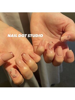 ネイルドットスタジオ 堺筋本町(NAIL DOT STUDIO)/さくらんぼネイル