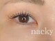 ナッキー(nacky)の写真/【パーマ×エクステができるサロン】"&ヘルシー"自まつ毛を上向きに＆持続力がよりアップ！垢抜けeyeに★