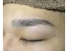 <メンズブロウリフト> 眉WAX＋眉パーマ 6000円