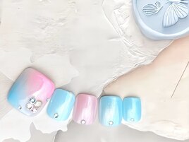 ピンク×ブルー