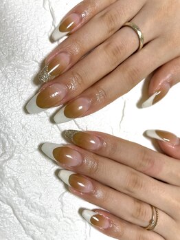 ジェルネイルステラ(gel nail Stella)/グラデフレンチ