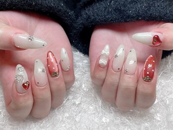 レアネイル 新宿(le'a nail)/ハートデザイン