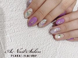 21/5/10 pinkパープルnuance