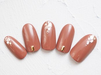 シックネイル(CHIC nail)/ブラウン＆ホログラム