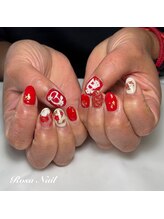 ローザネイル(Rosa Nail)/巳年ネイル