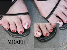 モアレネイル(moare' nail)/フット/4本アート ¥7,500