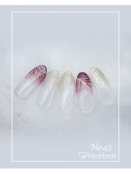 はあとねいる 福井さくら通り店/ハンドネイル:No.43