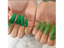 ティアラ(Tiara)/長さ出し10本ワンカラーラメグラ