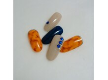 コーラル(CORAL)/べっこうネイル